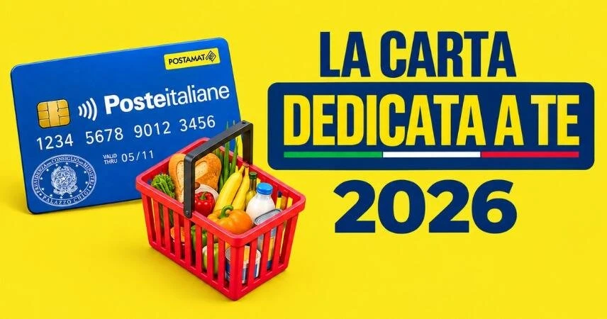Carta dedicata a te 2026